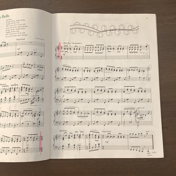 Christmas Around the Piano by Eugénie R. Rocherolle, 1982 Sheet Music - Picture 8 of 9